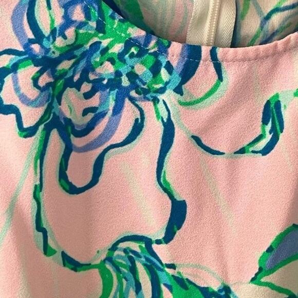 Lilly Pulitzer Floral Sleeveless Blouse - Excellent Condition - Size XXS - Picture 14 of 14